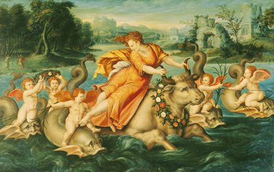 The Rape of Europa by French School